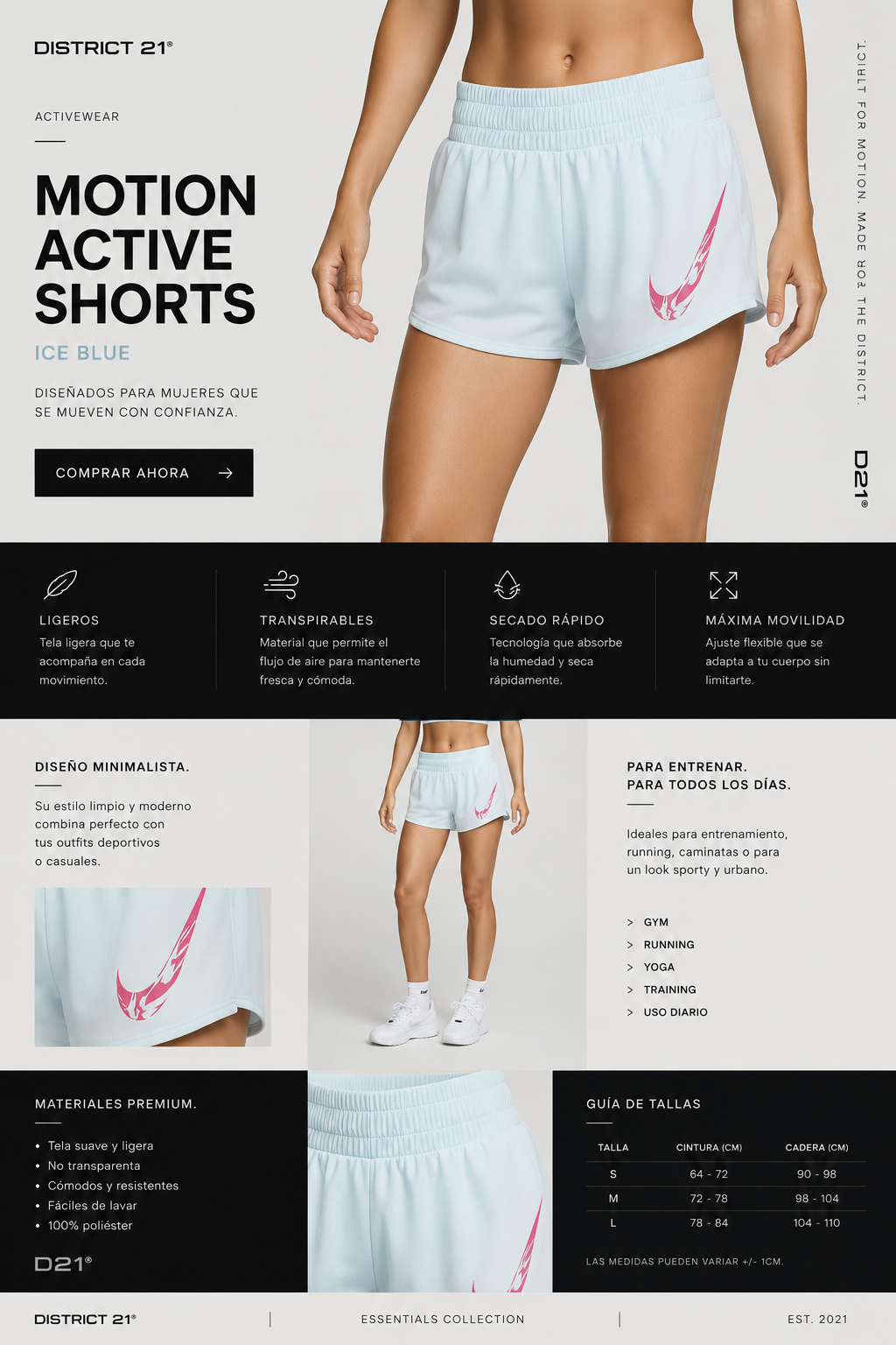 Motion Active Shorts